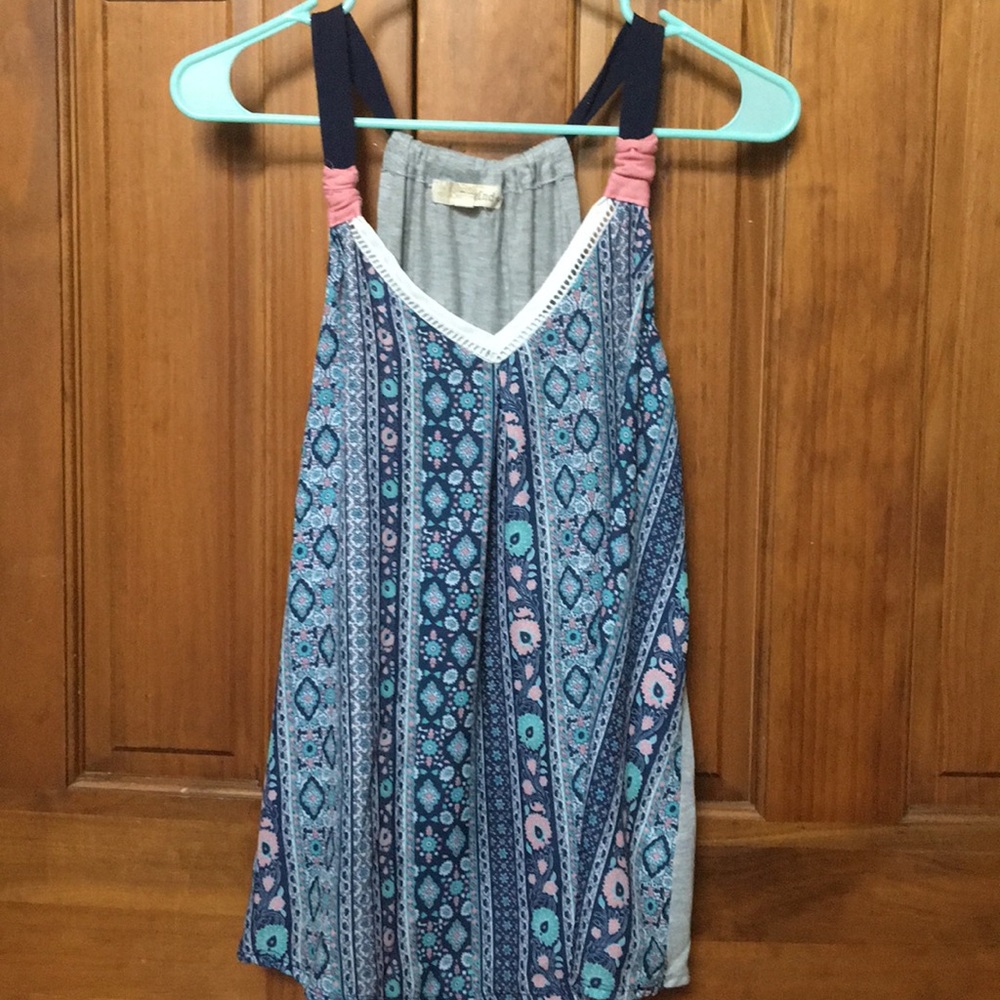 floral tank top